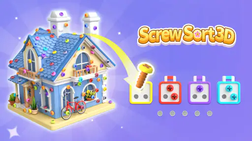 Screw Sort 3D: Screw Puzzle screenshot