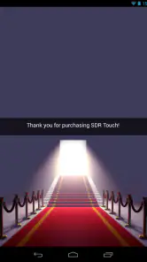SDR Touch Key screenshot