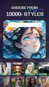 SeaArt: AI Art Generator screenshot