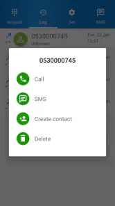 Secondary Number screenshot