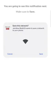 SecureW2 JoinNow screenshot