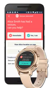 Seizure Alert – My Medic Watch screenshot