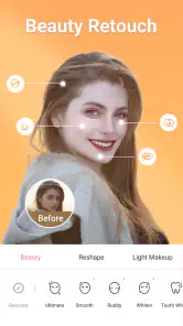 Selfiecamera-Schoonheidscamera screenshot