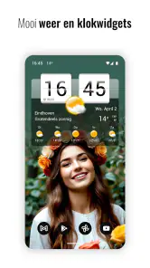 Sense flipklok & weer Pro screenshot