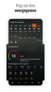 Sense flipklok & weer Pro screenshot