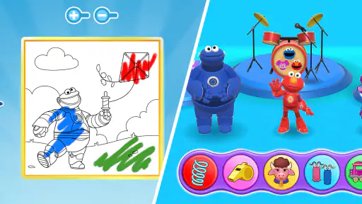 Sesame Street Spilklub screenshot
