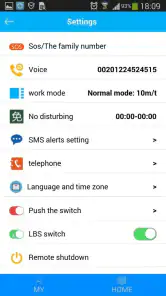 SeTracker screenshot