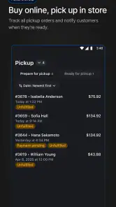 Shopify Point of Sale (POS) screenshot