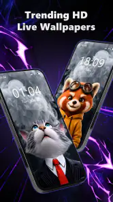 Silly Fun Smile Live Wallpaper screenshot