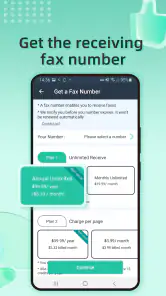 Simple Fax-Send Fax from Phone screenshot
