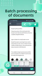 Simple Fax-Send Fax from Phone screenshot