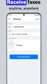 Smart Fax: Send Fax from Phone screenshot