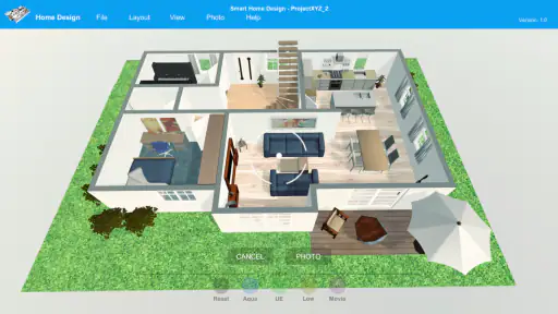 Smart Home Design | Lay-out screenshot