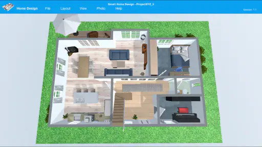 Smart Home Design | Lay-out screenshot