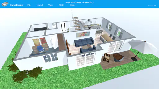 Smart Home Design | Lay-out screenshot