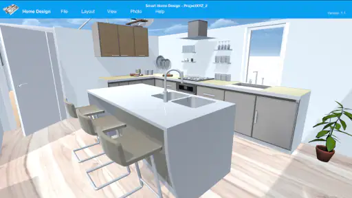 Smart Home Design | Lay-out screenshot