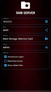 SMB/Samba Server Pro screenshot