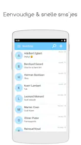 SMS berichten app screenshot