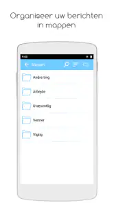 SMS berichten app screenshot