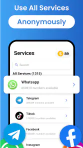 SMS Virtual - Verificatie SMS screenshot