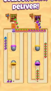 Snacky Dash: Food Maze Puzzle screenshot