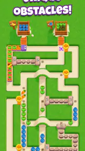 Snacky Dash: Food Maze Puzzle screenshot