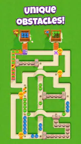 Snacky Dash: Food Maze Puzzle screenshot