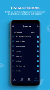 Snelheid test Meter speedtest screenshot