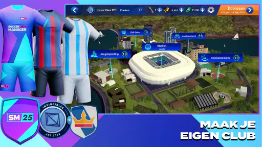 Soccer Manager 2025 - Voetbal screenshot