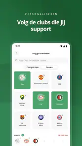 SoccerNews.nl screenshot