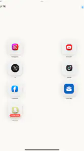 Sociallite -Block Reels&Shorts screenshot