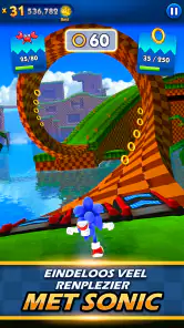 Sonic Dash - Eindeloos rennen screenshot
