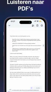 Speechify tekst naar spraak screenshot