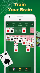 Spider Solitaire-spellen screenshot