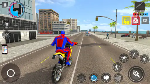 Spinnentouwspel - Misdaadheld screenshot