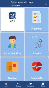 Spoedeisende hulp bij kinderen screenshot