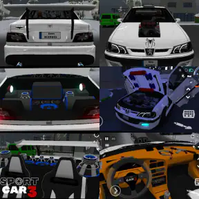 Sport car 3 : Taxi & Police -  screenshot