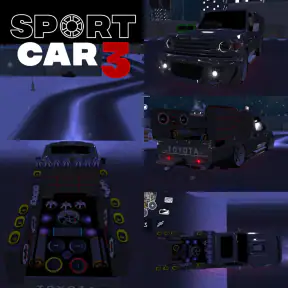 Sport car 3 : Taxi & Police -  screenshot