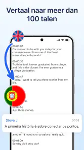 Spraak naar Tekst Transcribeer screenshot