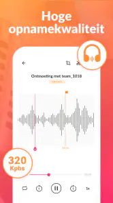 Spraakrecorder en spraakmemo's screenshot
