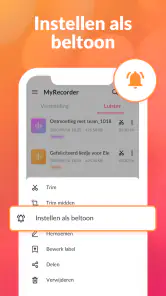 Spraakrecorder en spraakmemo's screenshot