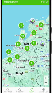 Stadswandelingen screenshot