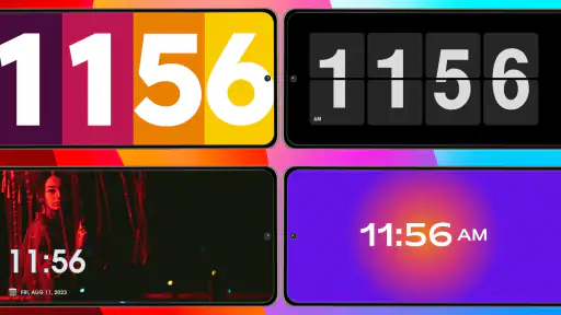 StandBy Mode: Big Clock Widget screenshot