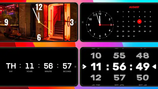 StandBy Mode: Big Clock Widget screenshot