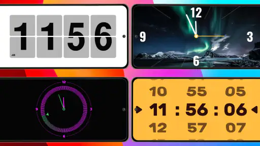StandBy Mode: Big Clock Widget screenshot