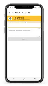 Status check App screenshot