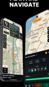 Stegra.io - Motorfiets GPS screenshot