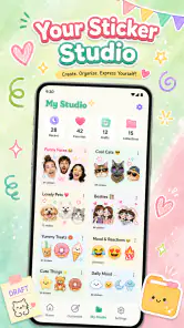 Sticker Maker & Funny Emoji screenshot