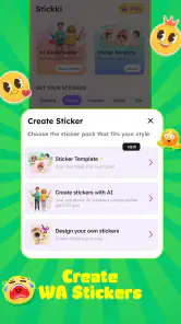 Stickki: WA Sticker Maker App screenshot