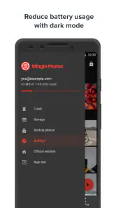 Stingle Photos screenshot